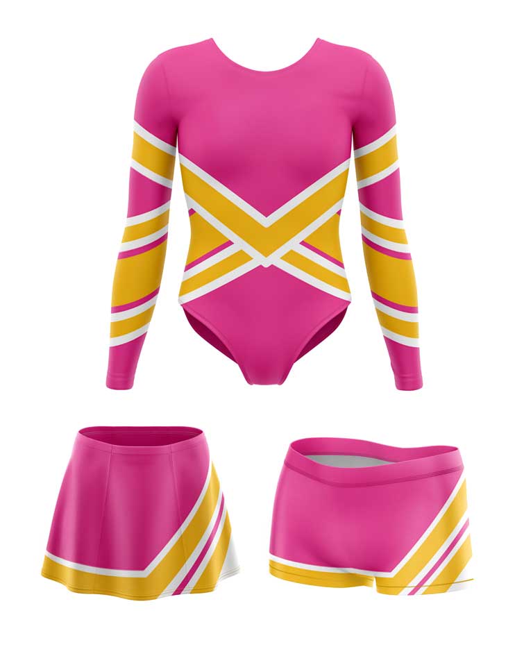 Uniformes de cheerleading sublimés personnalisés pour clubs – fabrication et impression au Québec