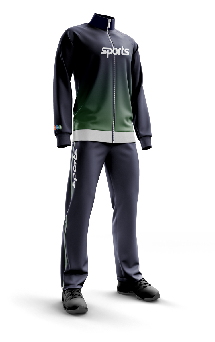 Survêtement (tracksuit) sportif personnalisé en sublimation — Montréal, Québec